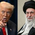 US President Donald Trump Iranian supreme leader Ayatollah Ali Khamenei