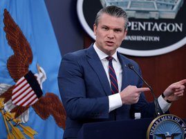 Secretary of Defense Pete Hegseth