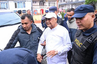 Nepal's former PM arrested over alleged role in protest crackdown