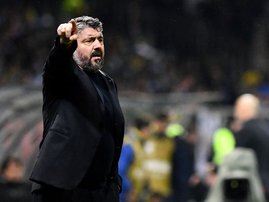 Italy's former headcoach Gennaro Gattuso