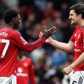 Kobee Mainoo and Harry Maguire
