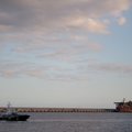 Spanish Civil Guard patrol at the port of Granadilla de Abona on the island of Tenerife in Spain's Canary Islands