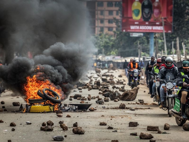 Kenya Transport Protest