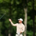 Bryson Dechambeau playing during the recent PGA Championship at Aronomink