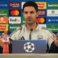 Arsenal boss Mikel Arteta ahead of the Champions League final this weekend