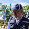 World Health Organization (WHO) Director-General Tedros Adhanom Ghebreyesus arrives in Bunia, in the eastern Democratic Republic of the Congo