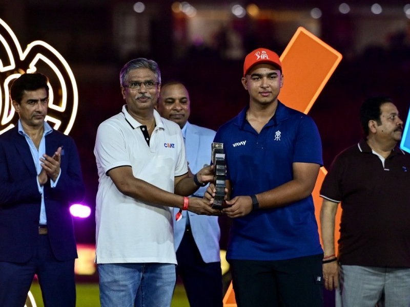 Vaibhav Sooryavanshi swept the end-of-season IPL awards