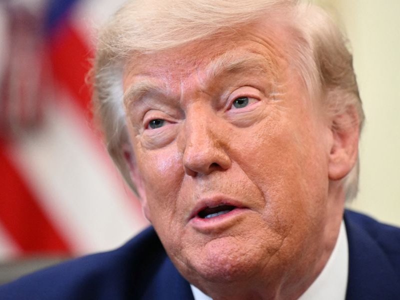 US President Donald Trump
