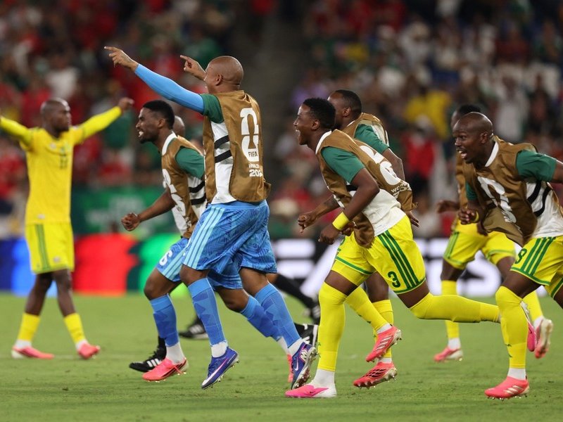 Bafana Bafana make history by qualifying for World Cup knockout rounds
