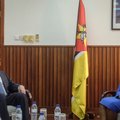 Russia's Foreign Minister Sergei Lavrov  meets with Mozambique's Foreign Minister Maria Manuela Lucas in Maputo on July 9, 2026. (Photo by Emidio Jozine / AFP)