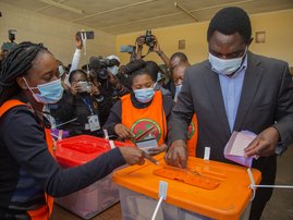 Zambia presidential candidate Hakainde Hichilema