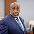 Duane Davis enters the courtroom after a break in his murder trial, related to the 1996 killing of rapper Tupac Shakur