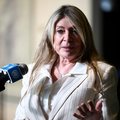Ivonne A Baki speaks to the press following a hearing to be considered as a candidate to the position of Secretary-General of the United Nations