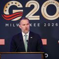 US Trade Representative Jamieson Greer speaks during the second day of the G20 Trade Ministerial Conference