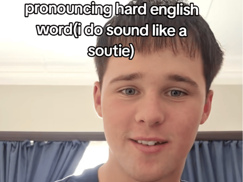 AFRIKAANS BOY PRONOUNCING DIFFICULT AFRIKAANS WORDS