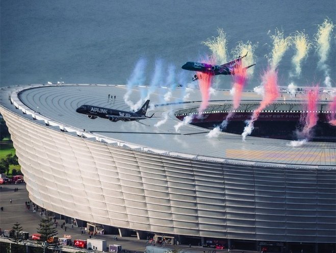 AIRLINK Flypast cCape Town stadium (1)