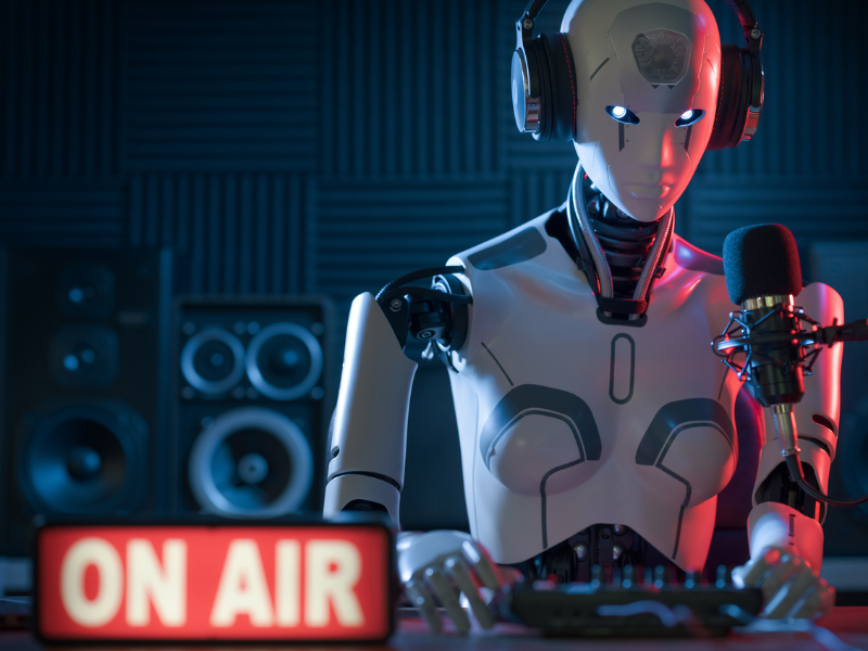 AI radio host