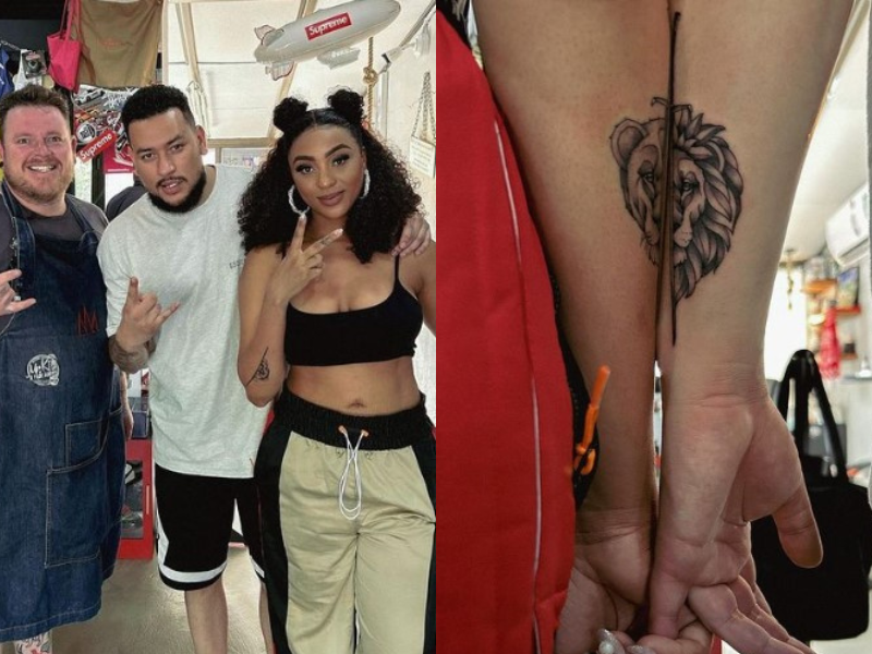 AKA and Nadia Nakai get matching tattoos