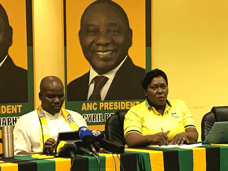 ANC briefing in Durban