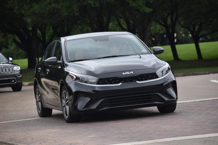 A Kia Forte sedan