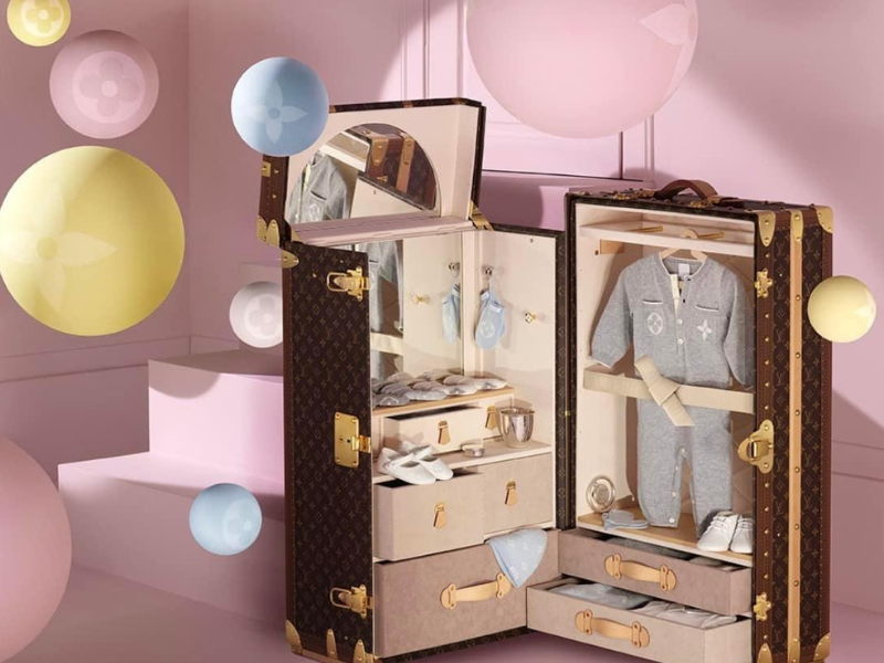 A Louis Vuitton baby collection
