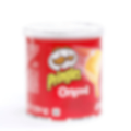 A can of Pringles original on a white background