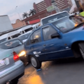 A heavy traffic jam on the streets of Pietermaritzburg