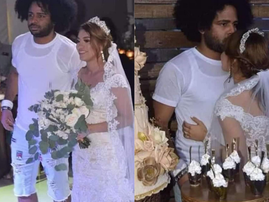 A man was invited to a wedding not knowing it was his!