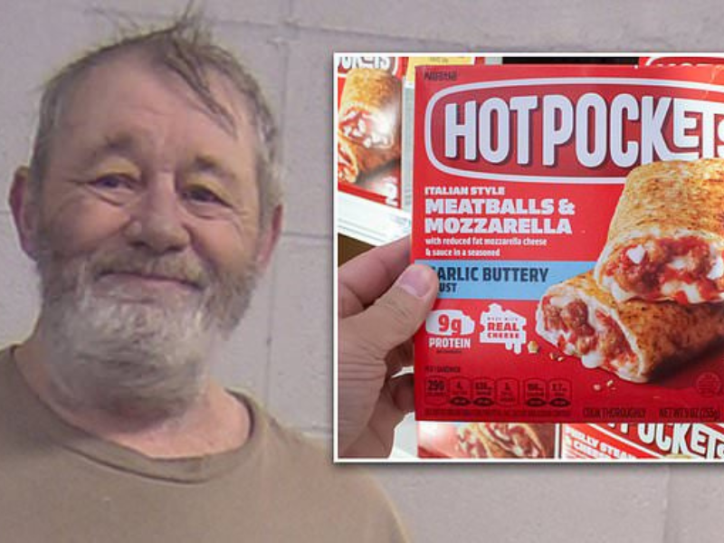 A man with hot pockets in America