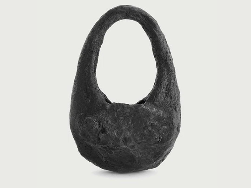 A meteorite handbag