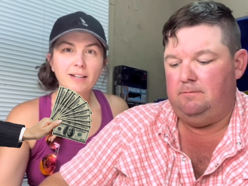 A mother and father from Texas