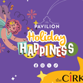 A poster for the holiday calendar at The Pavilion