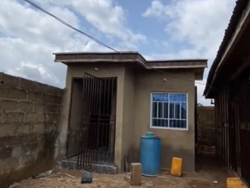 A rental unit in Nigeria advertised on TikTok