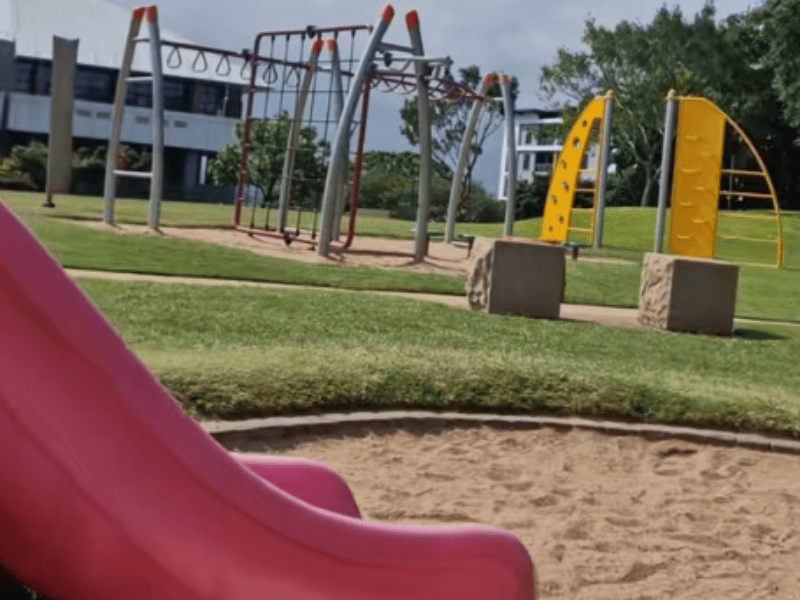 A view of the playground at Umhlanga Ridge Park