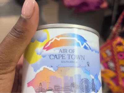 R150 for a can of Cape Town air?