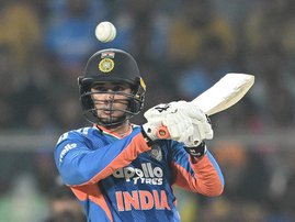 India opening batsman Abhishek Sharma