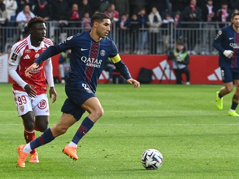 PSG defender Achraf Hakimi