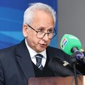 Acting Minister of Police Firoz Cachalia announcing the crime stats