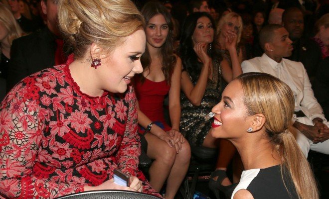 Adele and Beyonce