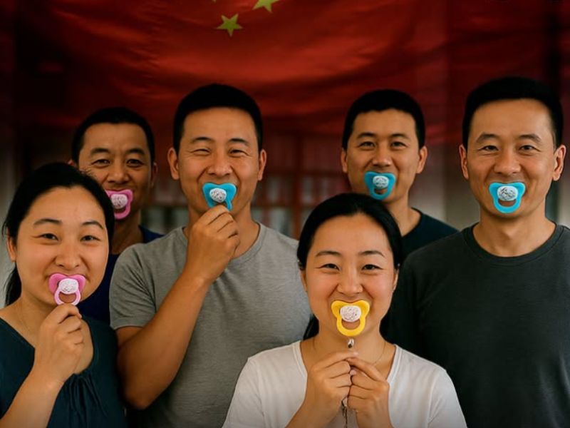 Adults in China are using adult pacifiers