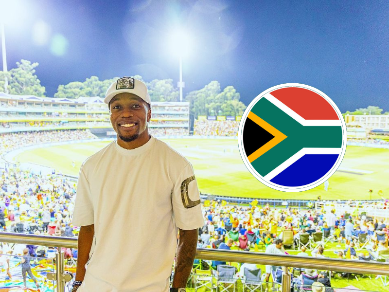 South African athlete Akani Simbine