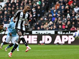 Newcastle United striker Alexander Isak
