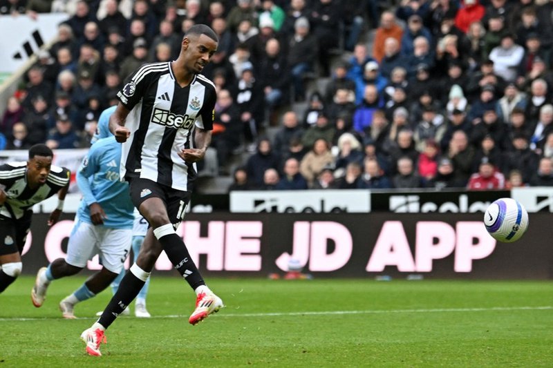 Newcastle United striker Alexander Isak