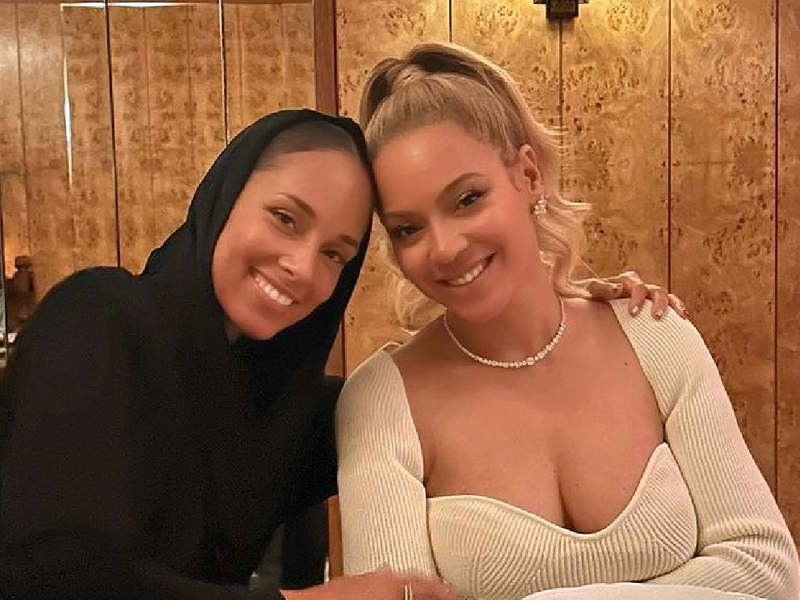Beyoncé and Alicia Keys