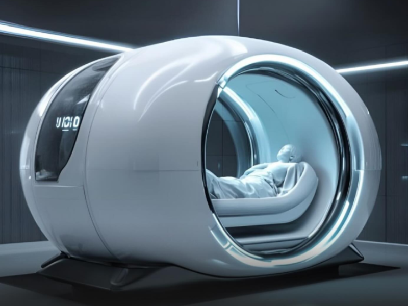 An AI mock up of a human washing machine made in Japan