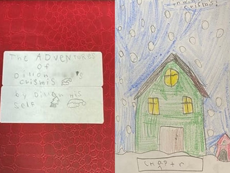 #AppreciationMonday: `An eight-year-old hides his handwritten book in library and it's a hit!