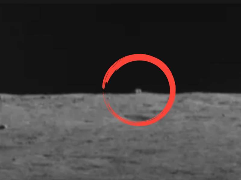 China has discovered a 'mysterious hut' on the moon...Could it be aliens?