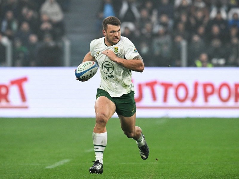 Springbok centre Andre Esterhuizen