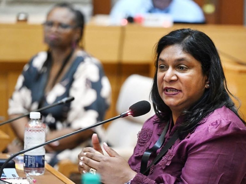 Andrea Johnson Parliament