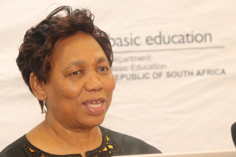 Basic Education Minister Angie Motshekga